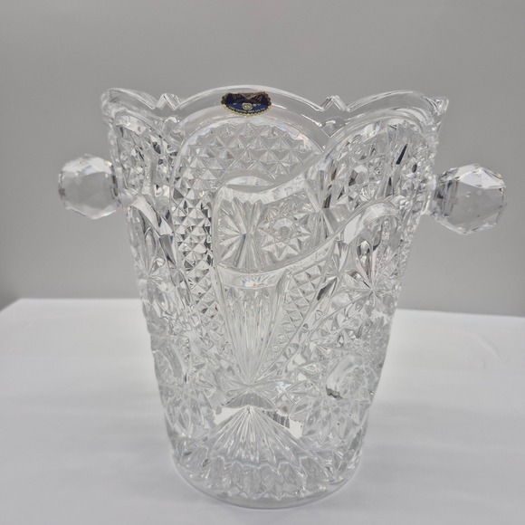 Bohemia Crystal Other - Bohemia Crystal Vase Clear Lead Cut Glass
